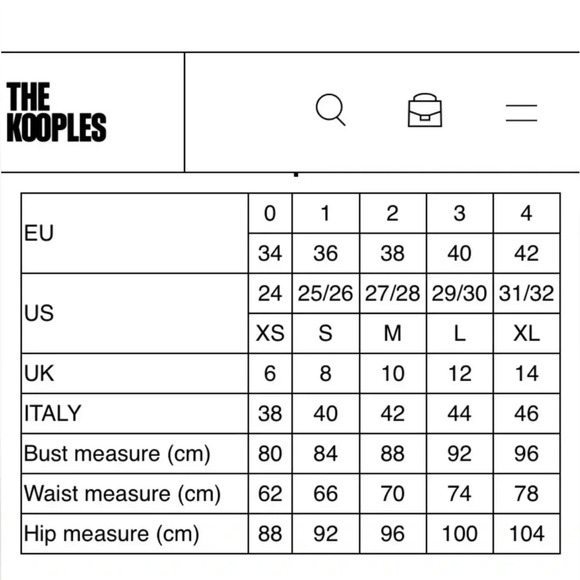 The Kooples Printed Ruffle Top- Size 1; Never Worn - Picture 8 of 11